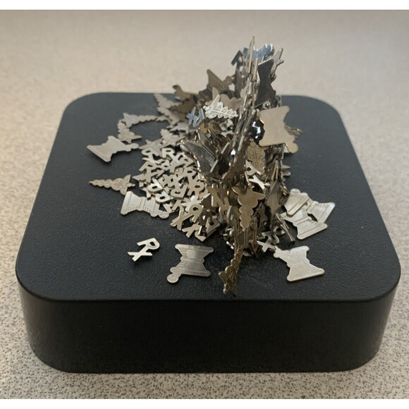CRDL Magnetic Desktop Posable Sculpture Metal Pieces Pharmacy Apothecary Medical - Picture 3 of 6